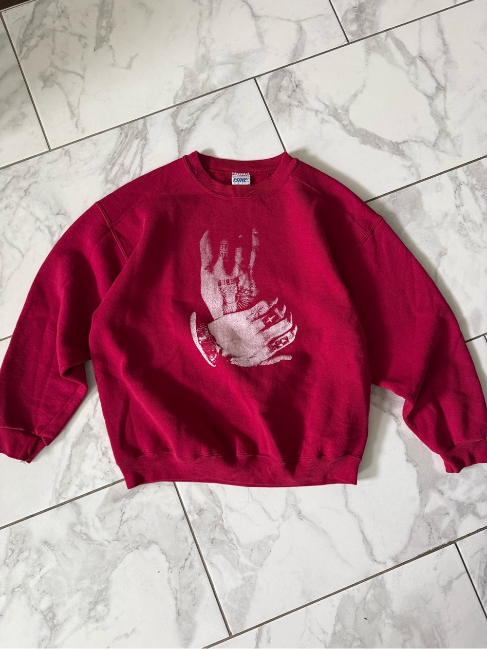 Vintage Eastern Promises 2007 Movie Promo Graphic Crewneck Sweatshirt Red 90’s